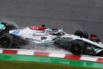 DOUBLÉ MERCEDES SOUS LA PLUIE AUX ESSAIS LIBRES 2 A SUZUKA AVEC RUSSELL ET HAMLTON