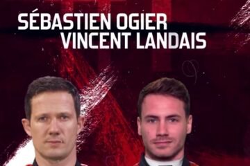 LANDAIS AVEC OGIER DANS LA TOYOTA AU RALLYE DU JAPON WRC