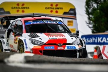 OGIER DOMINE LE SHAKEDOWN AU RALLYE D'ESPAGNE