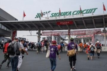 AVEC LES PILOTES ALPINE AVANT LE GRAND PRIX DU JAPON DE F1