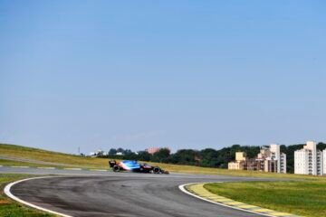 PRÉSENTATION DU GP DU BRÉSIL AVEC LES PILOTES ALPINE