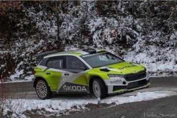 DELECOUR AU MONTE CARLO SUR UNE SKODA WRC2