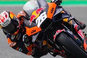 DANI PEDROSA EN PISTE AVEC KTM EN WILD CARD AU GP DE JEREZ EN ESPAGNE