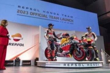 L’ÉCURIE REPSOL HONDA DU MOTO GP, A DÉVOILÉ SES LIVREES 2023
