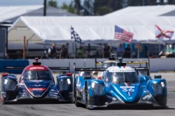 L'EQUIPE ALPINE ENDURANCE COUPÉ DANS SON ÉLAN À SEBRING