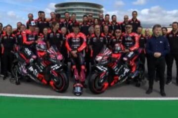 COUP D’ENVOI POUR APRILIA AVANT LES TESTS DE PORTIMAO