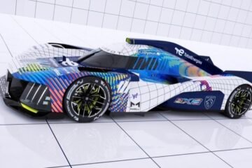 LES PEUGEOT 9X8 DANS UNE LIVRÉE ´ART CAR AUX 24 HEURES DU MANS 2023