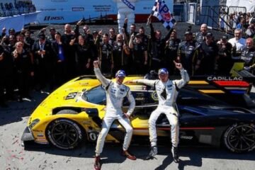 VICTOIRE DE BOURDAIS AVEC LA CADILLAC EN IMSA A LAGUNA SECA
