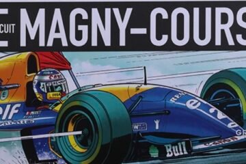LIVRE. UNE BD SUR LE CIRCUIT DE  MAGNY COURS, AVEC MICHEL VAILLANT