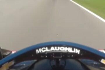 McLAUGHLIN DEVANCE GROSJEAN EN INDYCAR A BARBER EN ALABAMA