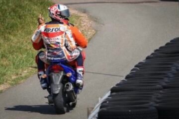 FORFAIT APRÈS… 5 CHUTES AU SACHSENRING, MARC MARQUEZ ABSENT DU GP