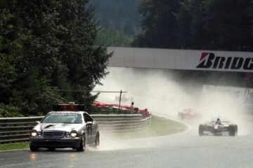 AU GP DU CANADA 2023, LE SAFETY-CAR FÊTAIT UN DEMI-SIÈCLE D’EXISTENCE.