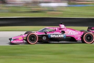 VIOLENT CRASH A MID OHIO POUR PAGENAUD MAIS INDEMNE