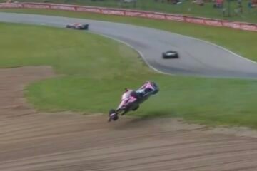 LES CLICHÉS DE L’ACCIDENT DE PAGENAUD A MID-OHIO