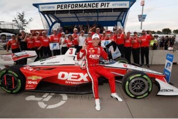 POLE POUR LE PILOTE PENSKE MCLAUGHLIN A NASHVILLE. GROSJEAN, SIX