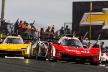 PIPO DERANI ET CADILLAC EN POLE A ELKHART LAKE EN IMSA