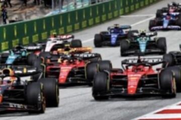 SIX COURSES ´SPRINT EN F1 EN 2024