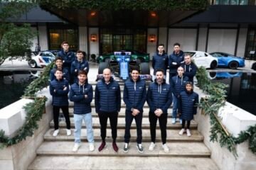 L’ÉQUIPE ALPINE EN VISITE A MADRID CHEZ  ZINEDINE ZIDANE