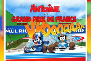 ALBUM. ANTOINE LE PILOTE AU GRAND PRIX DE FRANCE