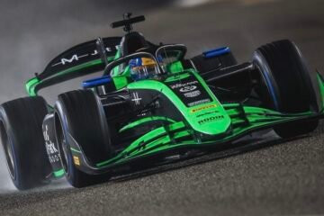 MALONEY LE PLUS VITE DE LA SECONDE SESSION DES TESTS F2 A BAHREÏN. HADJAR, 4. MARTINS, 8