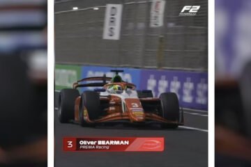 EN F2, BEARMAN EN POLE A DJEDDAH. LES FRANÇAIS MARTINS ET HADJAR, 4 ET 8