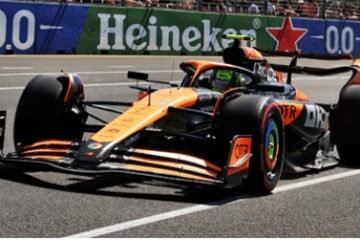 NORRIS ET McLAREN DOMINENT LES 1ers ESSAIS LIBRES DU GP D'AUSTRALIE A MELBOURNE
