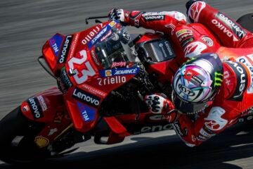 LA DUCATI DE BASTIANINI BRILLE AUX ESSAIS DU MOTO GP DU GP DU PORTUGAL