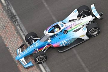 NEWGARDEN LE PLUS VITE AUX ESSAIS LIBRES AVANT LES 500 MILES A INDIANAPOLIS