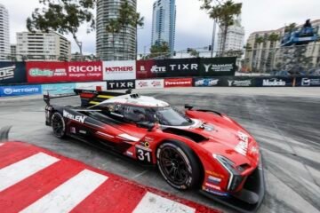 PIPO DERANI EN POLE A LONG BEACH, EN IMSA, AVEC LA CADILLAC WHELEN ACTION EXPRESS
