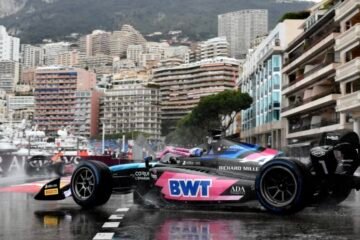 VICTOR MARTINS LE PLUS VITE AUX 1ers ESSAIS LIBRES ET UNIQUE A MONAC0