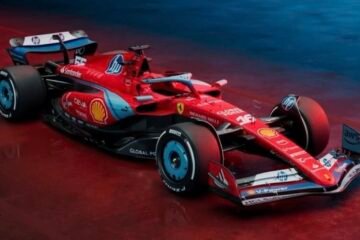FERRARI DÉVOILE SA LIVRÉE POUR LE GP DE MIAMI AVEC LE BLEU D'ANTAN DES ANNÉES 60