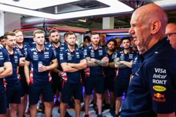 ADRIAN NEWEY ´AUCUN PLAN D’AVENIR. A CE JOUR PRENDRE DU BON TEMPS…