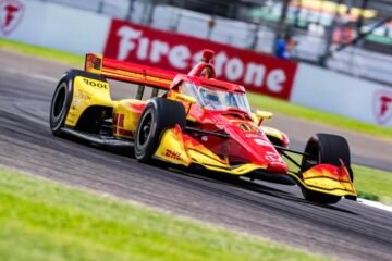 VICTOIRE D'ALEX PALOU DEVANT POWER AU GP D'INDIANAPOLIS. GROSJEAN,12 ET POURCHAIRE,17