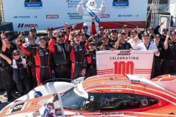 PORSCHE S'OFFRE SA 100ème VICTOIRE EN IMSA A LAGUNA SECA AVEC JAMINET ET TANDY
