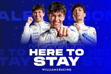 ALEX ALBON RESIGNE AVEC LE TEAM WILLIAMS F1.