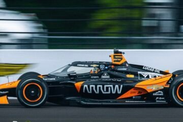 PATO O'WARD LE PLUS VITE JEUDI AUX LIBRES 3 A INDIANAPOLIS EN INDYCAR