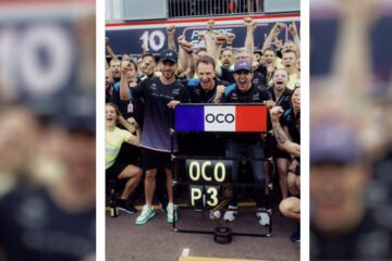 AVANT LE GRAND PRIX DE MONACO 2024 AVEC LES PILOTES ALPINE…