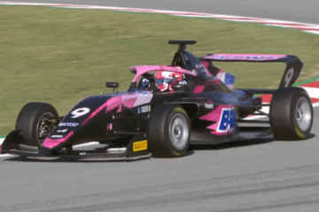 ABBI PULLING EN POLE EN F1 ACADEMY A CATALUNYA. DORIANE PIN, 4.