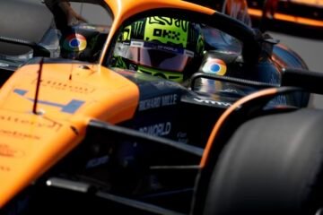 NORRIS LE PLUS VITE SOUS LA PLUIE A MONTREAL AUX LIBRES 1