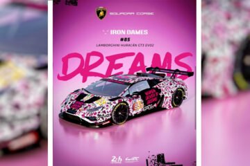 UNE LAMBORGHINI IRON DAMES ´NEW LOOK AUX 24 HEURES DU MANS