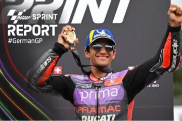 AU SACHSENRING, VICTOIRE DE JORGE MARTIN DEVANT OLIVEIRA ET 'PECCO BAGNAIA
