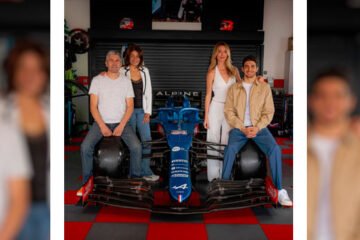 OCON A RECU SON ALPINE, VICTORIEUSE DU GP DE HONGRIE, LE 1er AOUT 2021