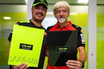 MOTO GP. PETERMINA VR 46 ÉQUIPE SATELLITE DUCATI EN 2025