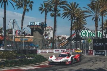 SUCCÈS PORSCHE DEVANT BMW A LONG BEACH EN IMSA