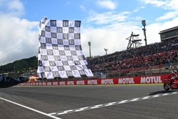 VICTOIRE DE BAGNAIA DEVANT JORGE MARTIN ET MARC MARQUEZ A MOTEGI AU GP DU JAPON