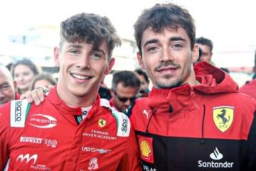 LES 2 FRÈRES LECLERC RÉUNIS CHEZ FERRARI A ABU DHABI