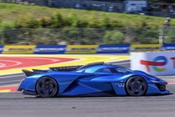  L’ALPINE MCI H2 ALPENGLOW EN PISTE A SPA