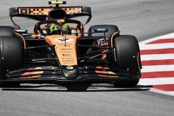 F1 A CATALUNYA. McLAREN-RED BULL-FERRARI. NORRIS-VERSTAPPEN-HAMILTON DEVANT A