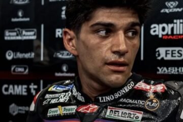 JORGE MARTIN EN TEST AVEC SON APRILIA A MISANO