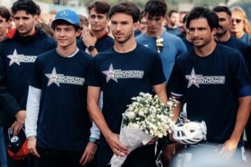 F1. L'HOMMAGE ANNUEL A ANTHOINE HUBERT A SPA